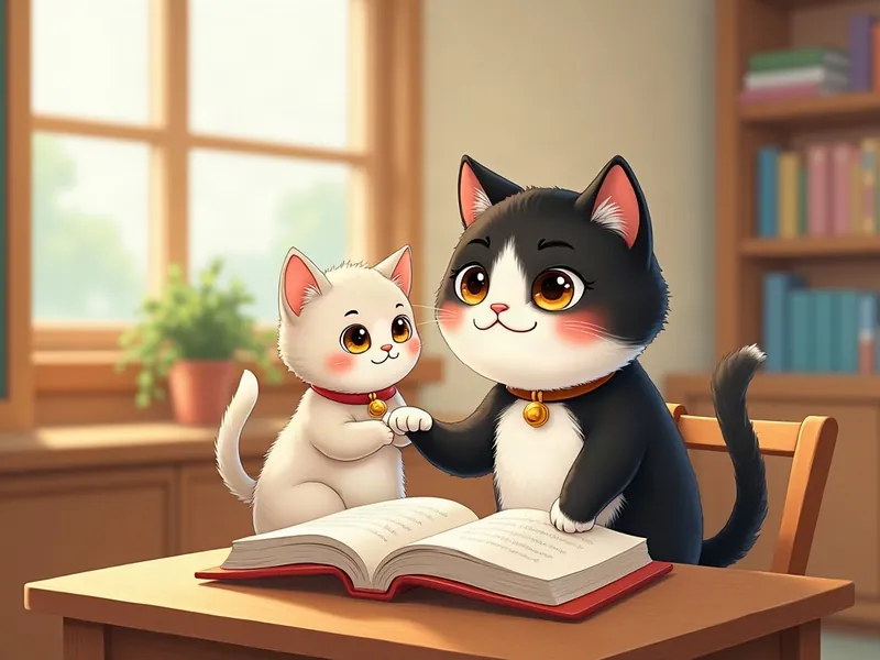 Tranh minh hoạ bài 18: Động từ thường dùng trong lớp học